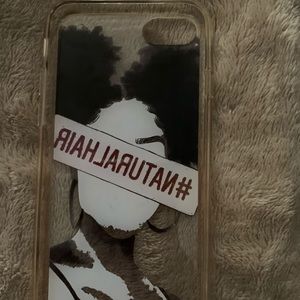 iPhone 7 Natural hair case